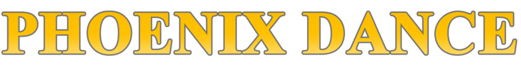 Phoenix Dance in Yellow Text